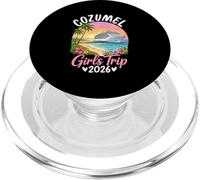 Viaje de Chicas de Cozumel 2026 Cruise Vacation Squad PopSockets PopGrip para MagSafe