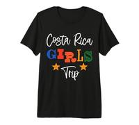Viaje de Chicas en Costa Rica Cool Matching Vacaciones en Costa Rica Camiseta Premium