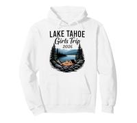 Viaje de Chicas en Lake Tahoe 2026 Fin de Semana de fogata en el Lago Sudadera con Capucha