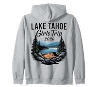 Viaje de Chicas en Lake Tahoe 2026 Fin de Semana de fogata en el Lago Sudadera con Capucha