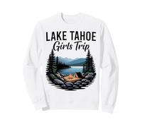 Viaje de Chicas en Lake Tahoe Fin de Semana en el Lago de Sudadera