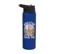 Viaje de chicas Houston 2027 Vacaciones en Texas Stainless Steel Insulated Water Bottle
