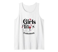 Viaje de Chicas Lindas del Vino Bahamas Viajes Vacaciones Camiseta sin Mangas