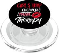 Viaje de Chicas más Barato Que una Terapia Divertido Viaje a Juego PopSockets PopGrip para MagSafe