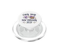 Viaje de Chicas Nueva Orleans 2027 Mardi Gras NOLA Girls Travel PopSockets PopGrip para MagSafe