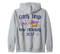 Viaje de Chicas Nueva Orleans 2027 Mardi Gras NOLA Girls Travel Sudadera con Capucha