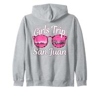 Viaje de Chicas San Juan Puerto Rico Despedida de Soltera Viaje de Mujeres Sudadera con Capucha