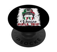 Viaje de Chicas Venecia Italia Italia Vacaciones PopSockets PopGrip Adhesivo