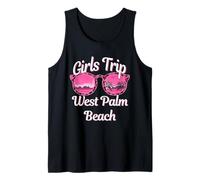 Viaje de Chicas West Palm Beach Bachelorette West Palm Beach FL Camiseta sin Mangas