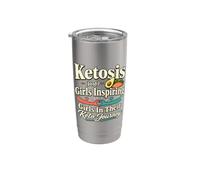 Viaje de dieta cetogénica de la comunidad de Keto Girls Vaso térmico de acero inoxidable de doble pared