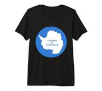 Viaje de Londres a la Antártida 2024 Camiseta Premium