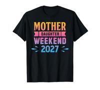 Viaje de Madre e Hija 2027 Viajar Juntos Camiseta gráfica económica