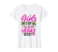 Viaje de Mujer a Las Vegas Girl 2027 Despedida de Soltera Cumpleaños Viaje Camiseta