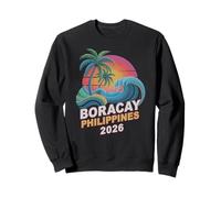 Viaje de natación de Vacaciones Retro Boracay FILIPINES 2026 Sudadera