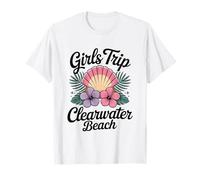 Viaje de niña Clearwater Beach Florida Travel Crew Besties Camiseta