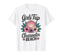 Viaje de niña Clearwater Beach Florida Travel Crew Besties Camiseta