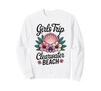 Viaje de niña Clearwater Beach Florida Travel Crew Besties Sudadera