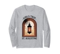 Viaje de niña St. Augustine Girls Travel Crew Florida Besties Manga Larga