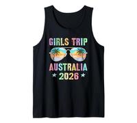 Viaje DE NIÑAS para NIÑAS Australia 2026 Vacay Cruise Travel Matching Camiseta sin Mangas