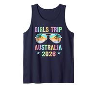 Viaje DE NIÑAS para NIÑAS Australia 2026 Vacay Cruise Travel Matching Camiseta sin Mangas