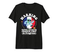 Viaje de Padre e Hija en Curso Francia Travel Matching Camiseta Premium