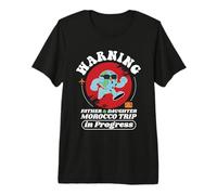 Viaje de Padre e Hija en Curso Marruecos Travel Matching Camiseta Premium