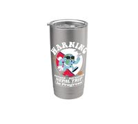 Viaje de padre e hija en curso Nepal Travel Matching Vaso térmico de acero inoxidable de doble pared