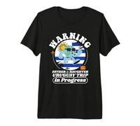 Viaje de Padre e Hija en Curso Uruguay Travel Matching Camiseta Premium
