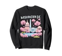 Viaje de Recuerdos artísticos emblemáticos de los cerezos en Flor de Washington DC Sudadera