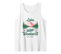 Viaje de Vacaciones de Fin de Semana al Lago Charlotte Carolina del Norte Camiseta sin Mangas