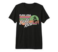 Viaje de Vacaciones en Pura Vida Costa Rica Camiseta Premium