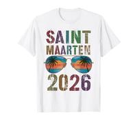 Viaje de Vacaciones Retro a Saint Maarten 2026, Vacaciones, Vacaciones, Que Coincide con mamá Camiseta