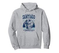 Viaje del Camino de Santiago Compostela, Experiencia Espiritual Sudadera con Capucha