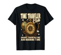 VIAJE DEL CLUB DE VIAJE EN EL TIEMPO A TRAVÉS DE LA HISTORIA Y EL TIEMPO Camiseta