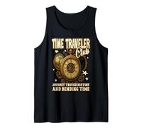 VIAJE DEL CLUB DE VIAJE EN EL TIEMPO A TRAVÉS DE LA HISTORIA Y EL TIEMPO Camiseta sin Mangas