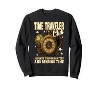 VIAJE DEL CLUB DE VIAJE EN EL TIEMPO A TRAVÉS DE LA HISTORIA Y EL TIEMPO Sudadera