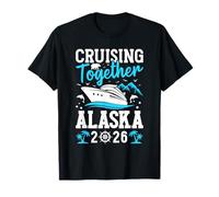 Viaje en Crucero a Juego en Familia por Alaska 2026 Camiseta
