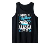 Viaje en Crucero a Juego en Familia por Alaska 2026 Camiseta sin Mangas