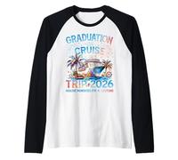 Viaje en Crucero de graduación 2026 Es un escuadrón de Vacaciones de graduación Senior Camiseta Manga Raglan