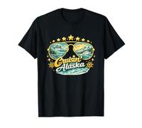 Viaje en Crucero por Alaska Alaska Aventura Cruising Vibe Camiseta