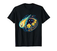 Viaje en Tren con una Estrella fugaz, Linda Aventura Espacial Camiseta