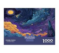 Viaje Estrella Vortex Puzzles Actividades Familiares 1000 Piezas Sector Estrella Psicodélica Juego De Rompecabezas Juego Familiar para Niños Adultos 70x50cm/1000pcs