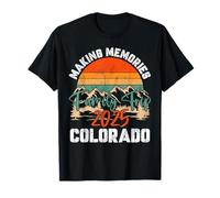 Viaje familiar a Colorado 2025 para acampar en la montaña Cousin Crew Match Camiseta