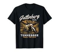 Viaje Familiar a Gatlinburg Tennessee Bear Smoky Mountains 2026 Camiseta