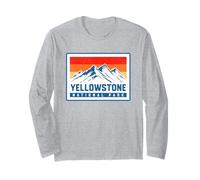 Viaje familiar al Parque Nacional Yellowstone Wyoming Manga Larga