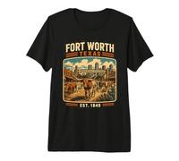 Viaje Familiar de Fort Worth Texas a Vacaciones en Fort Worth Camiseta Premium