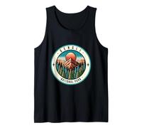Viaje familiar de verano a las montañas de Denali Alaska Camiseta sin Mangas