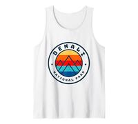 Viaje familiar de verano a las montañas de Denali Alaska Camiseta sin Mangas