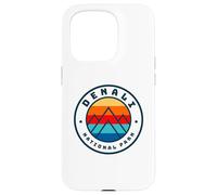 Viaje familiar de verano a las montañas de Denali Alaska Carcasa para iPhone 15 Pro
