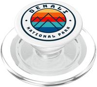Viaje familiar de verano a las montañas de Denali Alaska PopSockets PopGrip para MagSafe